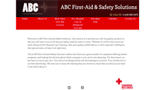 Desktop Screenshot of abcsafety.ca
