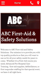 Mobile Screenshot of abcsafety.ca
